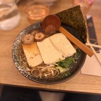 Vegan ramen shoyu (spicy)  at Aki Ramen  in Saint-nazaire