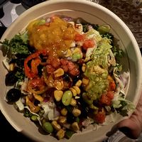 Veggie Soy Crumble/Ground Bowl - Vegan  at Extreme Burrito in Pickering