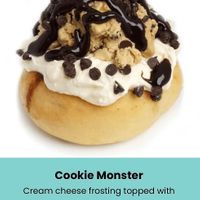 Cookie Monster  at Cinnaholic - Berkeley in Berkeley