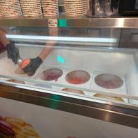 Non dairy ice cream section at La Michoacana Artisan in Moab