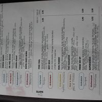 Their menu back in 2014
smoothies & juices
(sorry for the french notes!) at Daluma in Berlin