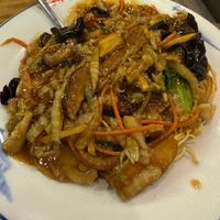 Stir Fry Vegetable Crispy Noodles at Nan Xiang Xiao Long Bao in New York City
