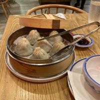 Vegan dumplings at Nan Xiang Xiao Long Bao in New York City