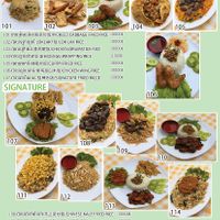 Menu  at Romantic Soup Vegetarian  in Phnom Penh