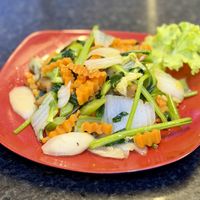 Stir fried vegetables   at Romantic Soup Vegetarian  in Phnom Penh