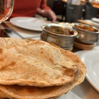 Roti bread vegano  at Himalayako Jardín Autentic curry and tandoori Restaurante  in Bilbao