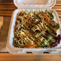 Quinoa bowl with tofu - wonderful!  at Project Innerbloom in Pendleton