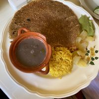 Milanesa con papas   at Restaurante Vegetariano - Maybe closed in Mexico City
