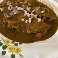 Enmoladas  at Restaurante Vegetariano - Maybe closed in Mexico City