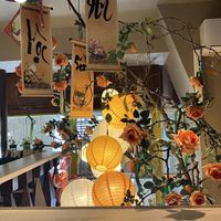 Cute decoration  at Tsuki Tea in Budapest