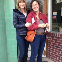 Meredith and her sister Calder visiting from New York at Community Loaves in Jacksonville