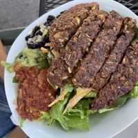 Southwest vegan bowl at Louie's in Ashland