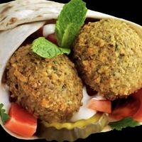 Original Falafel wrap  at Pure Falafel in Delft