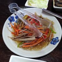 Glass noddles at Maji - 마지 in Seoul