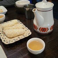 Dessert was traditional dessert yoogwa (comes with some of the premium sets) at Maji - 마지 in Seoul