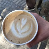 Nice coffee! at The Miners Coffee Gran Via in Barcelona