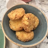 Hash browns.   at Bill's Stratford Restaurant in London