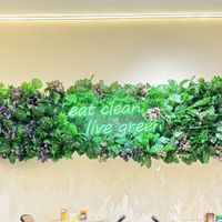 Their signage inside   at BMS Organics Cafe in Kuala Lumpur