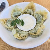 Vegetable Fried Wantons ( *omit mayonnaise for vegans )   at Din Tai Fung 鼎泰豐 in Kuala Lumpur