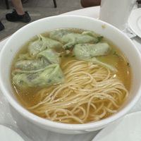 Vege Wanton Noodle Soup   at Din Tai Fung 鼎泰豐 in Kuala Lumpur