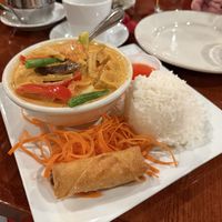 Red curry with tofu   at SabaiThai in Winchester