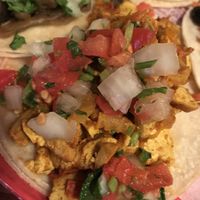 Tofu taco at La Cantina in Whistler