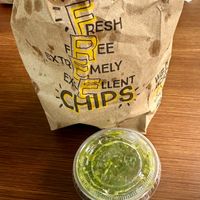 Free Chips Portion & Tomatillo Salsa at Willy's Mexicana Grill in Atlanta