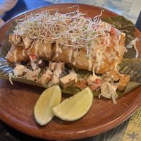 Guatemalan dish  at Samsara in Antigua