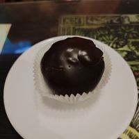 Chocolate ball at Samsara in Antigua