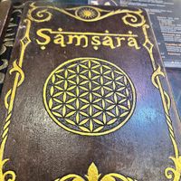A very robust vegan menu  at Samsara in Antigua