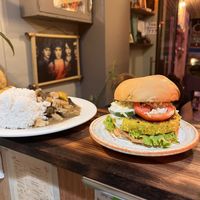Blessed todu x Wake Bites Burger  at Gulay ni Sinang in Coron