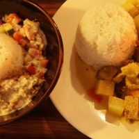 Falafel x Curry  at Gulay ni Sinang in Coron