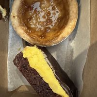 Butter cup and Nanaimo bar - both wonderful   at Bunner's Bake Shop - Kensington in Toronto