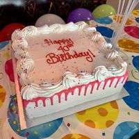 Funfetti Celebration Cake (12” Square, Three Layers, 24+ Servings)  at Bunner's Bake Shop - Kensington in Toronto