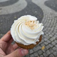 Carrot cupcake at Bunner's Bake Shop - Kensington in Toronto