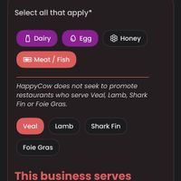 Not vegan they serve veal   at  Le Sorelle Restaurant Downtown in Boca Raton