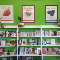 books at VegOut Health Boutique in Cochrane