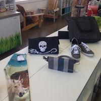 clothing  at VegOut Health Boutique in Cochrane