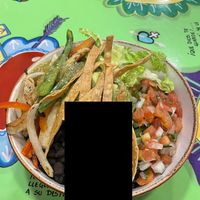 Bowl with beans, avocado, heura chicken and salad  at Cantina Canalla Ópera - Sol - Restaurante Mexicano  in Comunidad De Madrid
