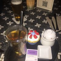 Space cookie tea  at The Vegan Eagle in Hamburg
