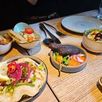 Tapas at The Vegan Eagle in Hamburg