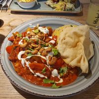 Jalfrezi Curry at The Vegan Eagle in Hamburg