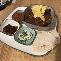 Chilli sin Carne, lecker und glutenfrei bestellt, proteinhaltig und große Portion  at The Vegan Eagle in Hamburg