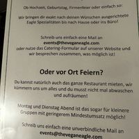  Planung von Festlichkeiten. at The Vegan Eagle in Hamburg