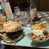   at The Vegan Eagle in Hamburg