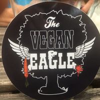 Sticker at The Vegan Eagle in Hamburg