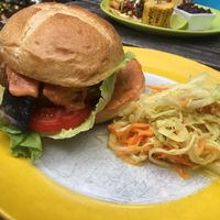 Best burger ever at The Vegan Eagle in Hamburg