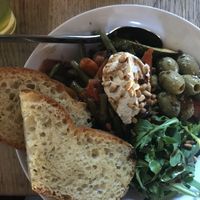 Antipasti at The Vegan Eagle in Hamburg