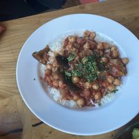 Vegan stew  at Poppi's Greek Taverna in Eugene