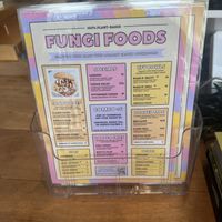 Menu  at Fungi Foods in Oakland